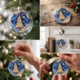 thumbnail image 6 of YuanGuangQ Christmas Acrylic Star Ornaments, 2D Round Winter Decorative Pendant Flat Tree Hanging, Holiday Party Decor for Christmas Tree Home Mantel Shelf Gift Decoration., 6 of 6