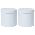 thumbnail image 4 of FRCOLOR 2Pcs White Handheld Flower Box with Lid Suitable for Valentines Wedding and, 4 of 6
