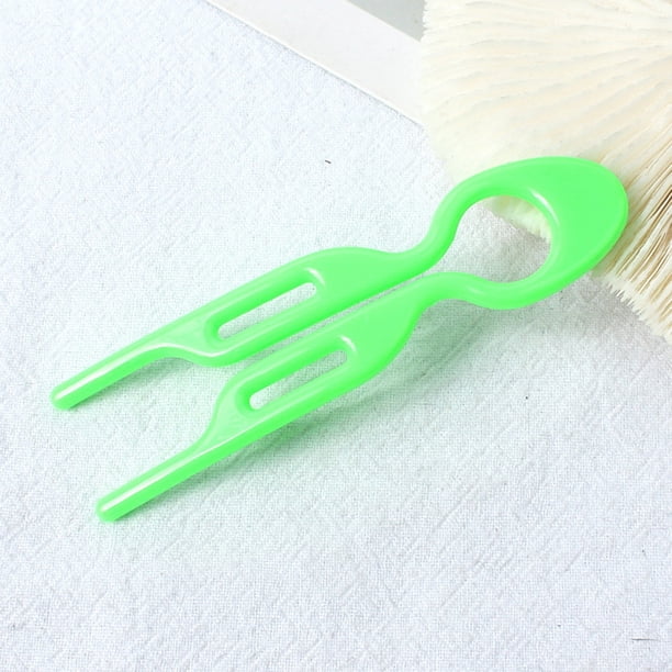 American U-shaped Wavy Hairpin For Women With Updo Hair On The Back Of The Head, Versatile Headband Hairpin