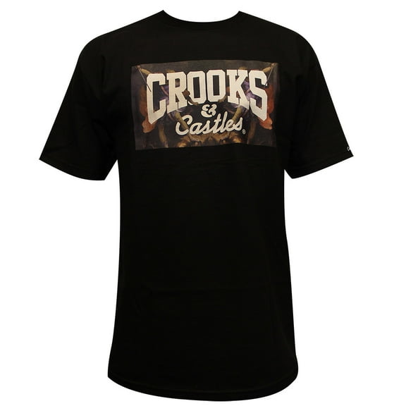 Crooks & Castles Hierarchy Core Logo T-Shirt Black
