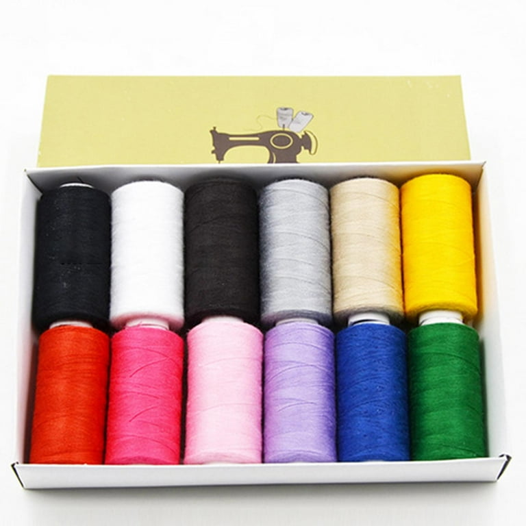  Sewing Threads Kits, All Purpose 100 Color Spools Polyester Thread  Quilting Thread Assortment for Hand Machine Sewing Embroidery