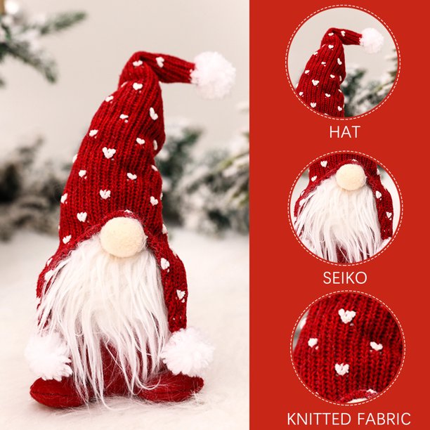 Gnomos navideños - 3 piezas Adornos navideños Decoración Gnomos suecos Decoración Tmvgtek Para estrenar