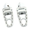 thumbnail image 4 of 2 estriberas de repuesto para motocicleta Yamaha Yzf R6 Tdm 850/900 MT-01 Frente plateado, 4 of 9