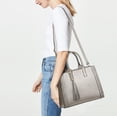 thumbnail image 4 of Dasein Women Satchel Handbags Vegan Leather Purses Tassel Shoulder Bags Work Tote for Ladies with Long Strap, 4 of 7