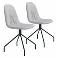 thumbnail image 2 of Slope Dining Chair (Set of 2) Light Gray, 2 of 9
