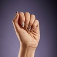 thumbnail image 2 of Salon Perfect Halloween Press On Nails, 226 Orange Pumpkin Coffin Fake Nail Kit, 15 Nails, 2 of 4
