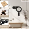 thumbnail image 5 of Violaura Hairdryer Metal Wall Art - Easy to Install Hanging Perfect for Home, Living Room Decor (60.0" x 54.0"), 5 of 8