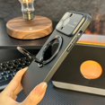 thumbnail image 4 of Funda De Teléfono De Soporte Premium De Lujo Para iPhone 13 , 14 , 12 11 PRO MAX Carga Magnética A Prueba De Golpes Lente De Cámara Trasera Inclusiva, 4 of 4