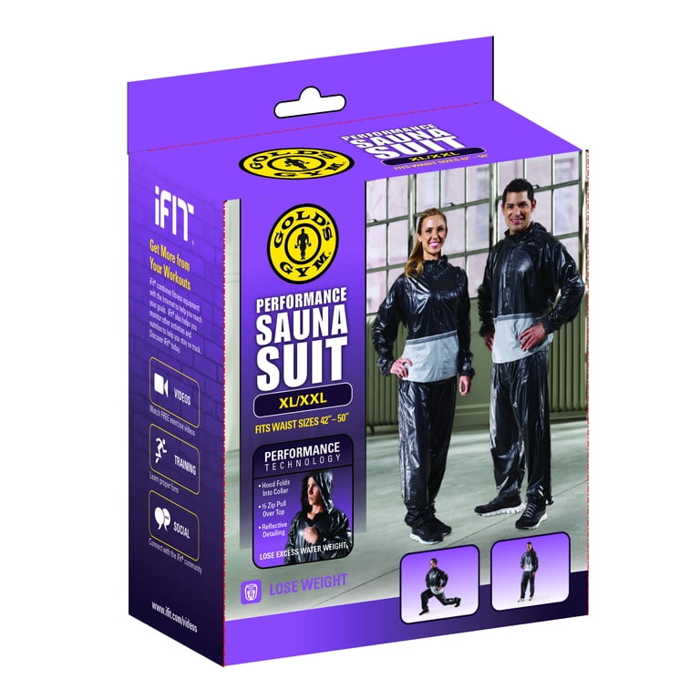 Gold's gym sauna suit hotsell