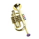thumbnail image 1 of Trompeta Juguete de trompeta de saxofón para niños con 4 teclas de colores Herramienta de reproducción de música para niños Hugtrwg  Para Estrenar, 1 of 9
