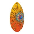 thumbnail image 1 of Skimboard de 35" con acabado brillante premium para playa, tabla de skimboard de madera, bodyboard para Estilo B, 1 of 9