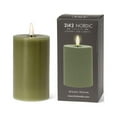 thumbnail image 2 of Set of 12 Green Led Pillar Candle, 2 of 3