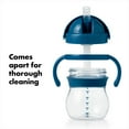 thumbnail image 6 of OXO Tot Transitions Straw Cup With Removable Handles 6 Oz - 2 Pack - Navy, 6 of 7