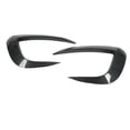 thumbnail image 5 of 2 Uds Cubierta Embellecedora De Luz Antiniebla Delantera, Accesorios De Alerón De Cejas Moldura De Hoja De Marco De Lámpara Antiniebla Para Modelo Y 2020 A 2023(patrón de fibra de carbono), 5 of 5