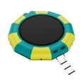 thumbnail image 3 of KFFKFF 13ft Inflatable Water Trampoline Swim Platform Bounce for Pool Lake Toy, 3 of 9