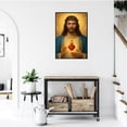 thumbnail image 5 of SXFVHN 1000-piece Holy Light and Sacred Heart of Jesus Christ Adult Wooden Puzzle, Intellectual Challenge, Stress-Relieving Puzzle, Relaxing Family Activity, Decoration, Size: 29.5 x 19.7 in, 5 of 5