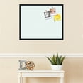 thumbnail image 3 of PinPix 30x24 Custom Cork Bulletin Board Lattice White Aqua Poster Board Has a Fabric Style Canvas Finish, Framed in Lattice White Aqua, by ArtToFrames (PinPix-1817), 3 of 5