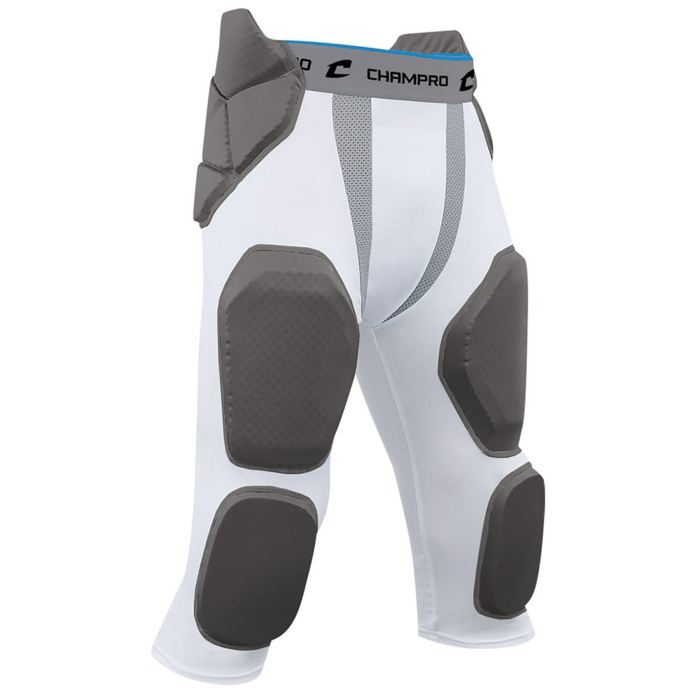 CHAMPRO Man Up 7Pad Football Girdle, Compression Fit, Youth & Adult