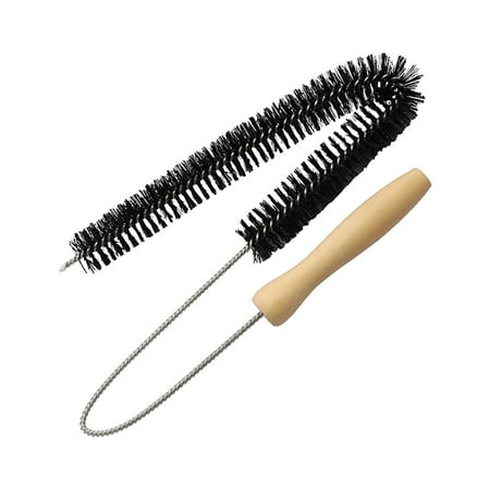 

Beautynvta Clearance Dryer Vent Cleaner Brush Dryer Vacuum Attached and Flexible Dryer Brush with Long- Wire Shaft for Cleaner Home Essentials Refrigerator Total Length 30.11 Black