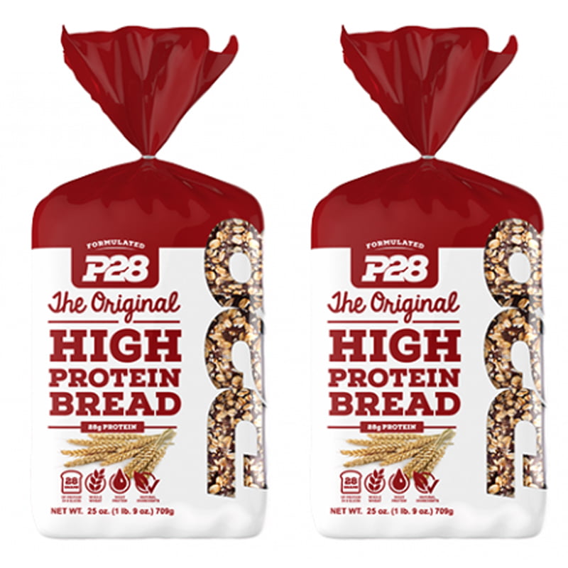 P28 Bread, High Protein Bread, 28g Protein, 2 Pack, 50 oz. Total