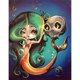 thumbnail image 1 of Diamond Painting (DB0609) 5D DIY Girl Square Kit Rhinestone 50x70cm Hugtrwg Para estrenar, 1 of 1