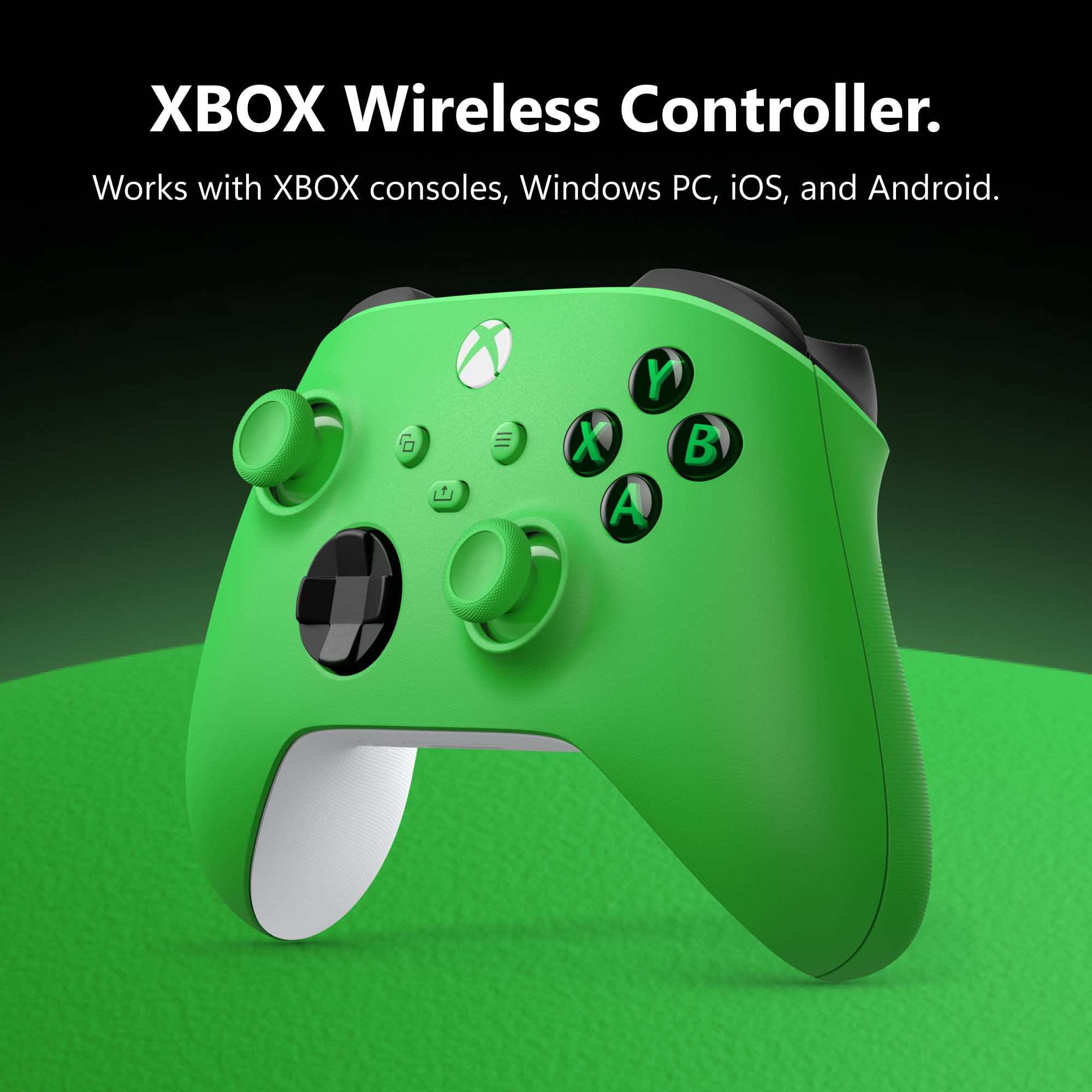XBOX Wireless Controller – Velocity Green – for XBOX Series X|S, XBOX One, PCs, TVs, mobile, and more