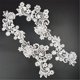 thumbnail image 5 of Apliques Bordados Hugo 1 Par Encaje de Flores Blanco, 5 of 9