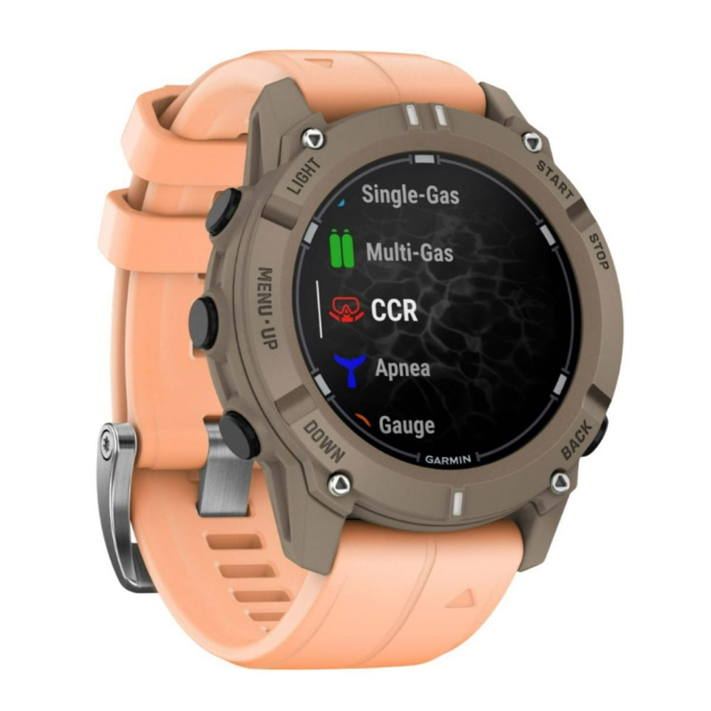 Garmin Descent G2 Dive 45mm GPS Smart Watch Paloma with Shell Pink Band
