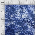 thumbnail image 2 of oneOone Viscose Chiffon Royal Blue Fabric Abstract Floral Dress Material Fabric Print Fabric By The Yard 42 Inch Wide, 2 of 4