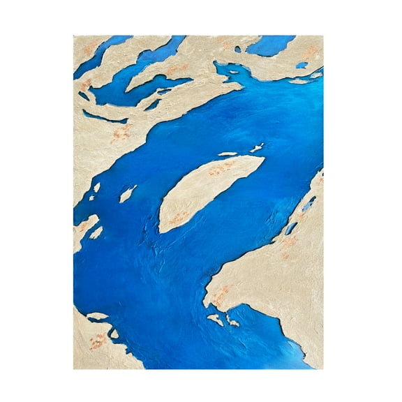 Trademark Fine Art Alyson Storms  Columbia River Canvas Wall Art