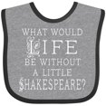thumbnail image 3 of Inktastic Shakespeare Boys or Girls Baby Bib, 3 of 4