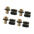 thumbnail image 4 of 4x 3/4 Manguera de jardín conector rápido Multipropósito Anti reemplazo de agua de fuga, Conector adaptador de manguera de jardín, 4 of 8