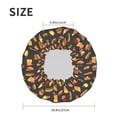 thumbnail image 4 of KLL Fast Food Pattern Shower Cap & Bath Cap for Women,Reversible Oversized Waterproof Shower Caps for all Hair Lengths,Elastic Reusable Bathing Hair Cap, 4 of 6