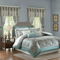 thumbnail image 5 of Gracie Mills Pruitt 24-Piece Jacquard Paisley Room-in-a-Bag Set - GRACE-5670, 5 of 5