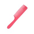 thumbnail image 4 of Peigne Fermé DIY Brosse de Coiffure Réutilisable Brosse de Coiffure Courbée Peigne Accessoires de Barbiers Outil de Coiffure Manche Rond Hommes Femmes Massage Rose, 4 of 7