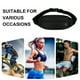 thumbnail image 3 of Hukapapa Deportes Bolsillo al aire libre Hombres y mujeres Color sólido Bolso de pecho de gran capacidad Monedero para teléfono móvilNegro, 3 of 5