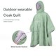 thumbnail image 5 of Greeniant Senderismo Capa cálida Saco de dormir Poncho Impermeable resistente al agua Ropa de invierno Abrigo de algodón Campamento Equitación Ropa Deportiva, Zapatos, 5 of 6