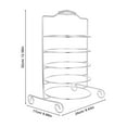 thumbnail image 2 of unbranded Rack De Hierro Para Platos Con 5 Capas Ideal Para Buffet Y Exhibición En Restaurante, 2 of 8
