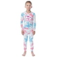 thumbnail image 2 of DC Comics Kids' Superman Girls Boys 2 Piece Tight Fit Youth Pajama Set, 2 of 5
