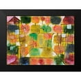 thumbnail image 2 of Klee, Paul 18x14 Black Modern Framed Museum Art Print Titled - Tree and Architecture-Rhythms, 2 of 5