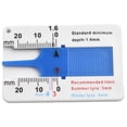 thumbnail image 4 of 0-20mm Auto Car Wheel Tread Depthometer Depth Indicator Ruler Plastic Tread Gauge Tire Tread Depth Meter Tire Wheel Measure Tool, 4 of 8