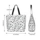 thumbnail image 5 of Disketp Fish Bones Bolsa Tote Estampada para Mujer, Bolso de Hombro y de Mano para Compras y Viajes, 5 of 8
