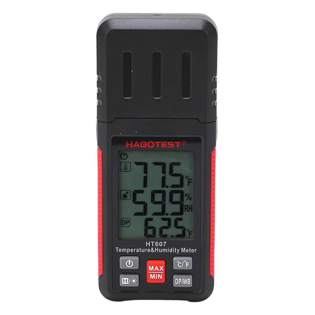 Digital Temperature Humidity Meter High Accuracy Electronic Thermometer Hygrometer Monitor