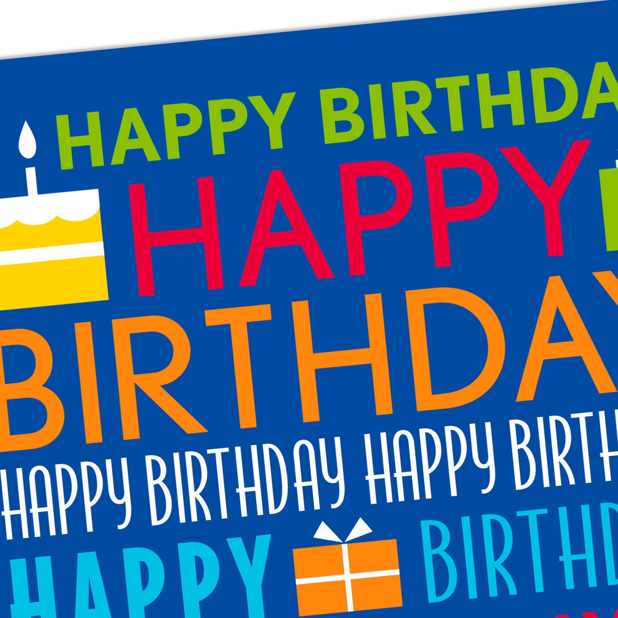 Hallmark Birthday Card (Wishes for All Good Things)