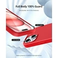 thumbnail image 2 of for iPhone 15 Case,Liquid Silicone Slim Shockproof Protective iPhone 15 6.1 inch Phone Case [Microfiber Lining] (Deep Red), 2 of 12