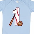 thumbnail image 4 of Inktastic Baseball First Birthday One Year Old Boys or Girls Baby Bodysuit, 4 of 5