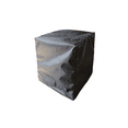 thumbnail image 2 of Summerset Shield Gold Accent 2-Layer Polyester Fabric Outdoor Table Square Cover - Charcoal Grey, 2 of 7