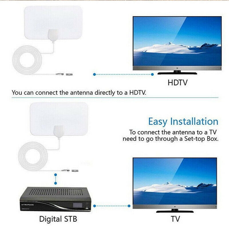400 Mile Range Antenna TV Digital HD Skylink 4K Antena Digital Indoor HDTV 1080p