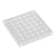 thumbnail image 5 of Caja de presentación magnética acrílica de concha marina, vitrina de roca, regalos multiusos transparentes 36 rejillas, 5 of 8