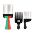 thumbnail image 5 of HILABEE Metal African Hair Comb Hairstyle Styling for All Hair Types for C, 5 of 5
